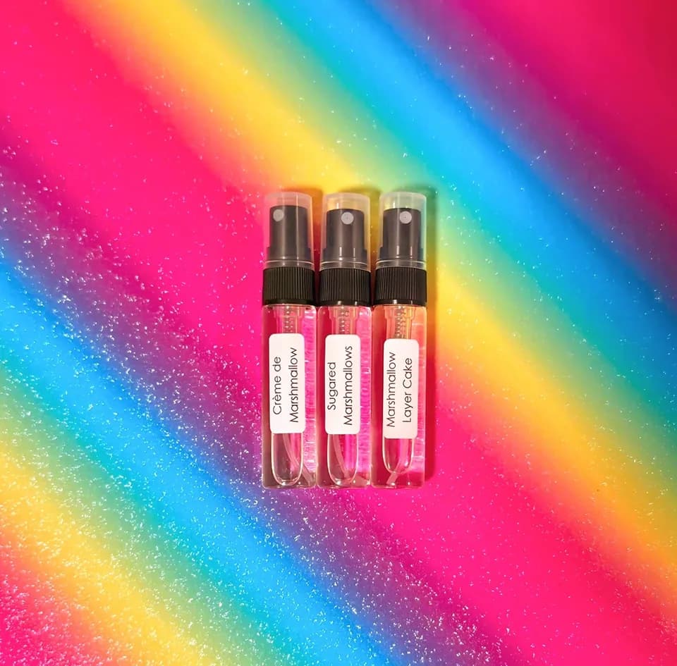 Sample Spritz Bundles — three themed 5 ml gourmand perfume samples