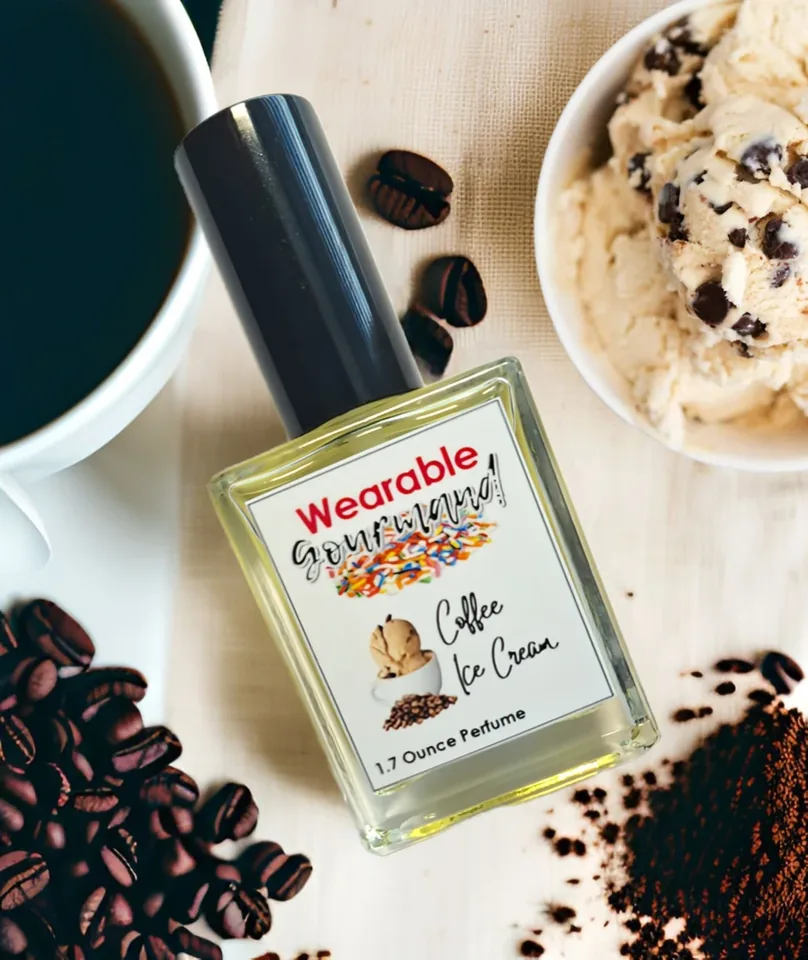 Coffee Ice Cream perfume bottle by Wearable Gourmand