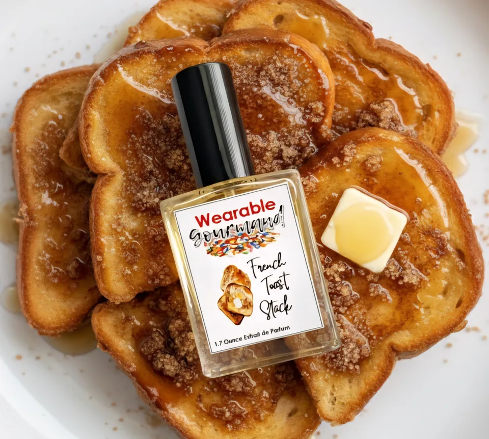 French Toast Stack perfume bottle by Wearable Gourmand