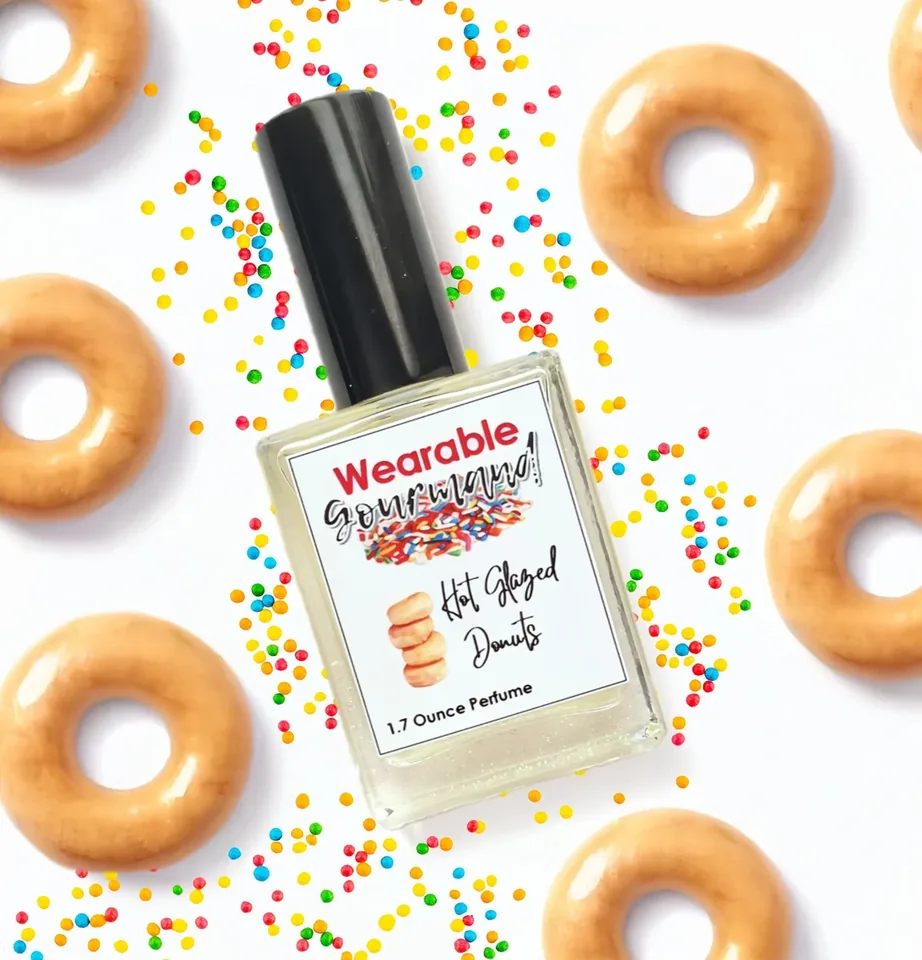 Hot Glazed Donuts perfume bottle by Wearable Gourmand
