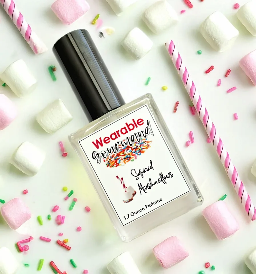 Sugared Marshmallows perfume bottle by Wearable Gourmand